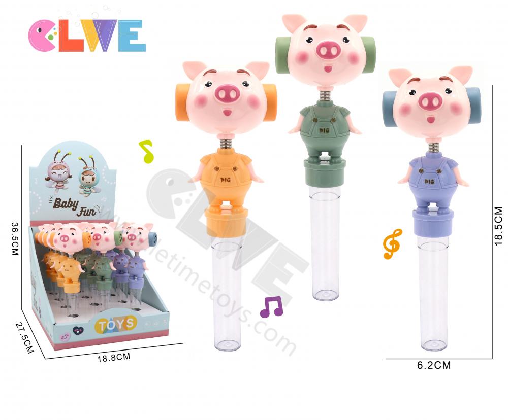 Wiggle e Giggle Pig Toy sem doce