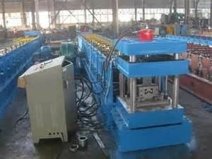 Plc Computer Control Low Noise Rolling Shutter Door Roll Forming Equipment With Hydraulic System
