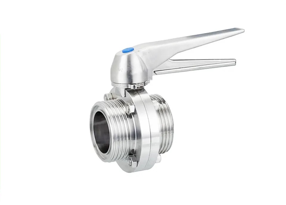 High Performance Manual Sanitary Clamp Butterfly Valve