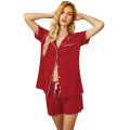 Pajamas Women Short Sleeve Sleepwear