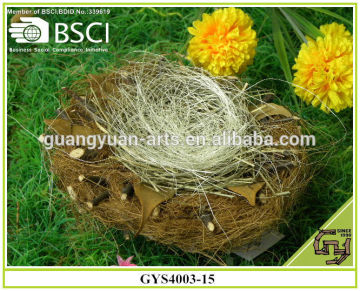 Hot! 2015 handmade birdnest with natural material