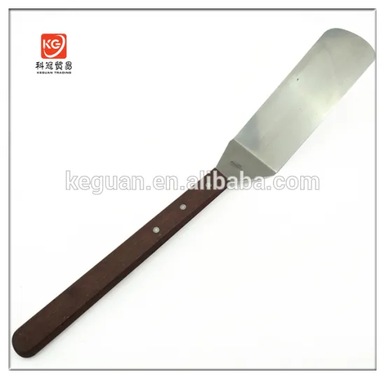 G-328 hot sales popular long wooden handle stainless steel kitchen cooking set