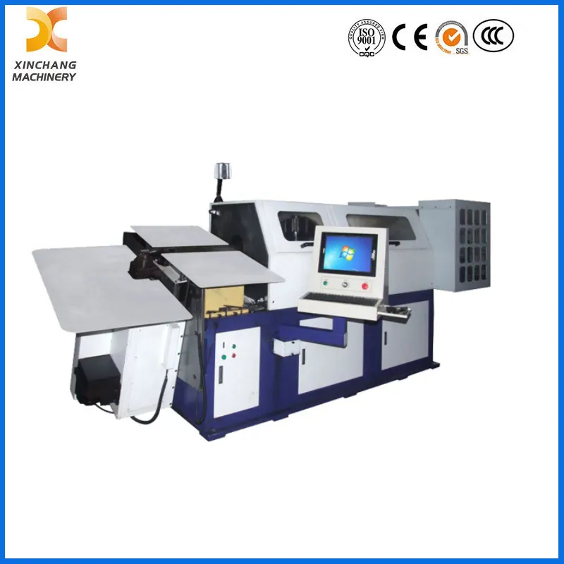 7 Axis 2D and 3D High Precision Automatic Wire Strip Bending Forming Equipment9