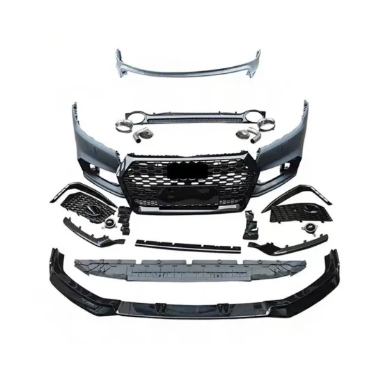 High Quality Car Body Kits: AUDI Q5 2018-2020 Front Bumper Kit with Grille - Upgrade to RSQ5
