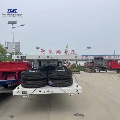 China Brand 40-ton Flatbed Semi-Trailer - New Design Cheap Utility Truck Trailer