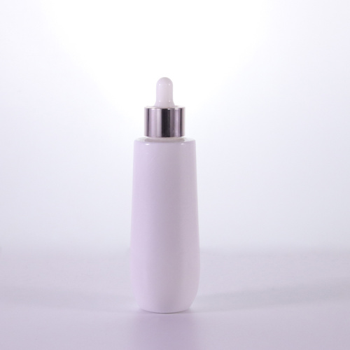 Special White Glass Dropper Bottle