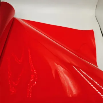 Fire-Resistant Red PVC Sheet Film with Corona