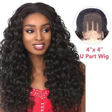 Deep Wave 13X4 Lace Front Human Hair Wigs for Black Women Prepluck Glueless Brazilian Lace Closure Wig