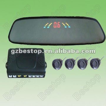 car reverse parking sensors with rearview mirror