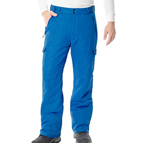 Men Waterproof Snowboarding High Waisted Ski Pants