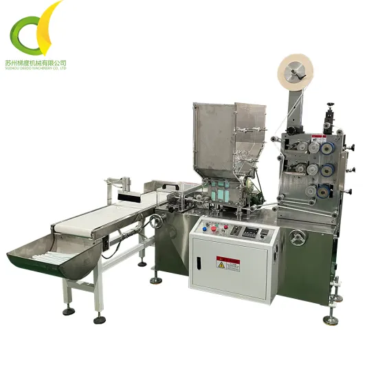 500pcs/min Drinking Straw Packing Machine with 2 Colors Printing Function
