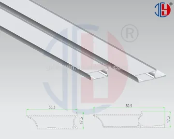 High quality aluminum extrusion profile used for kitchen cabinet frame door