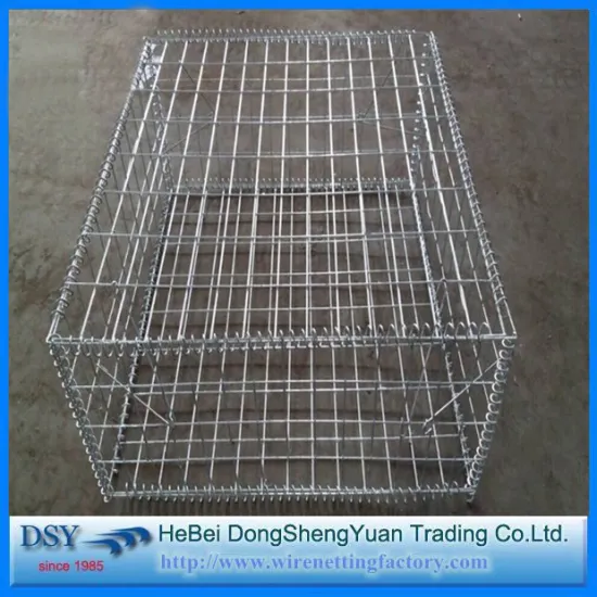 Low-Carbon Galvanized Welded Gabion Basket