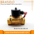 Twee directe manier station Brass solenoïde ventiel voor vers Water