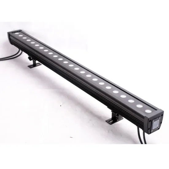 24pcs Waterproof LED Wall Washer Light: 4-in-1 DMX Control Outdoor Lighting Bar