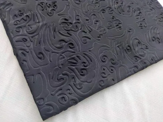 Polyester Scuba Knitting Embossed