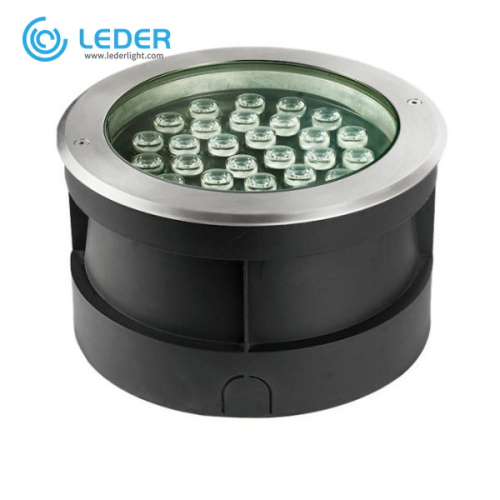 LEDER Outdoor Stainless Steel 24W LED Inground Light