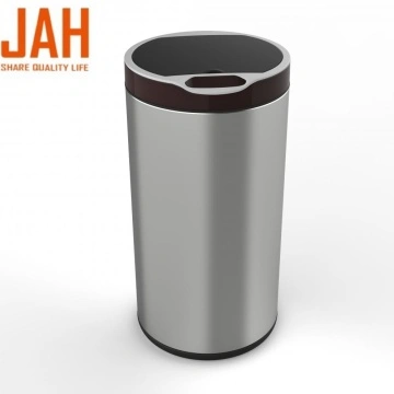 Smart Trash Can 3.5 Gallon Stainless Steel Garbage Can with Automatic  Packaging Function, Touchless Trash Can, Intelligent Induction Trash Bin  for for