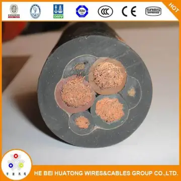 Heavy Duty General Rubber Mining Trailing Cable