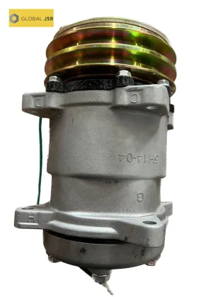 Compressor scroll type rear outlet