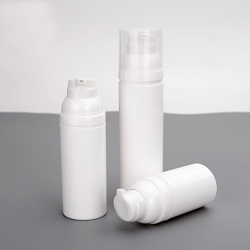 Kosmetische Verpackungsbehälter 50 ml 75 ml luftlose Pumpenflasche