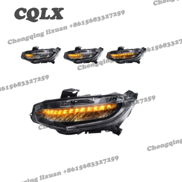 2022 High Quality Car LED Head Lamp for Honda Civic 2016 and Up