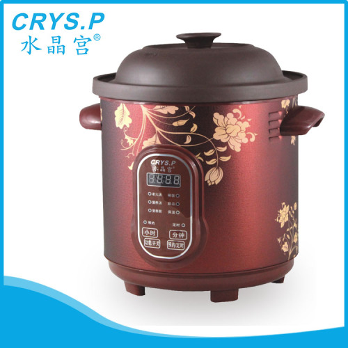 6L Purple Clay Programmable Slow Cooker