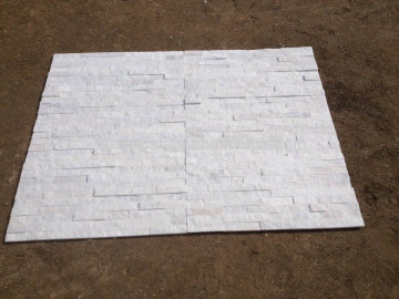 white quartz cultural stone for wall decoration