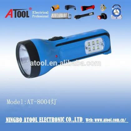 Flashlights Type and LED Light Source solar flashlight