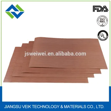 Brown PTFE fiberglass fabrics