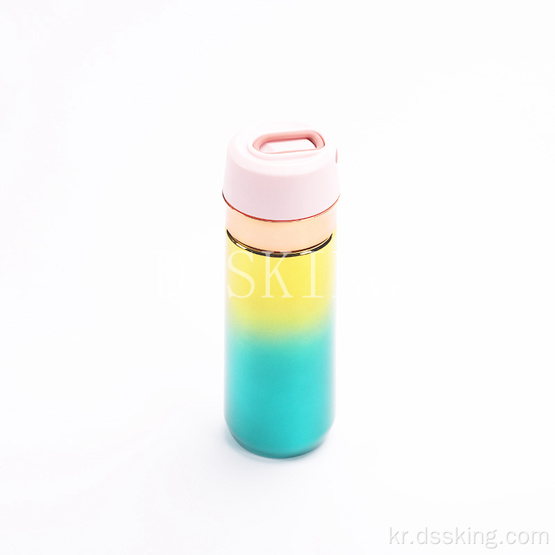600ml BPA 무료 맞춤형 대용량 스포츠 병 필터 물병