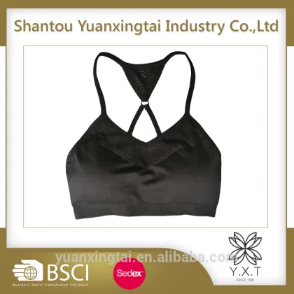 OEM service girls sports bra youth seamless sports bra