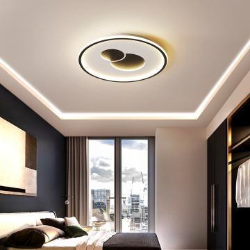 LEDER Golden Bedroom Ceiling Lamps