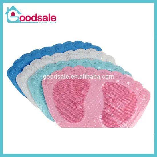 Darling Foot Graph Design Non-Slip Heated Bath Mats