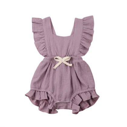 The Fine Quality Clothes Romper Girls Rompers Baby Girl Summer