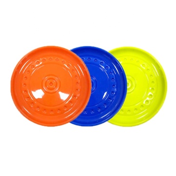 Εκπαίδευση κατοικίδιων σκύλων Frisbeed Flying Disc Fetch Fun Διασκεδαστικό παιχνίδι με μαλακό ιπτάμενο δίσκο για σκύλους