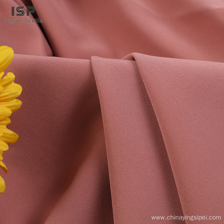 Dyed Solid Garment Spandex Polyester Fabric