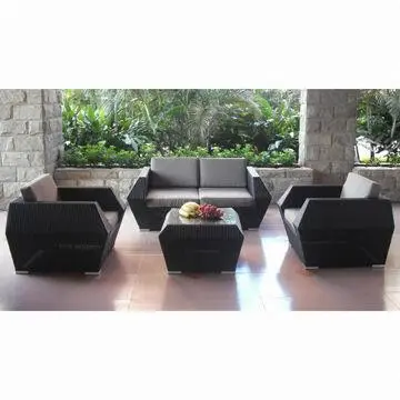 Outdoor rattan furniture/sofa set, suitable for indoor and outdoor use