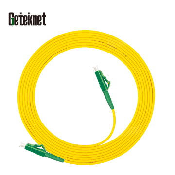 Geteknet FTTH G652D 2.0mm Fiber Optic Jumper Cable - LC to LC APC Simplex and Duplex Modes