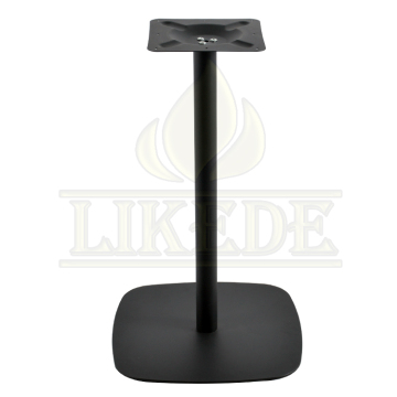 Hot Sale Black Metal Steel Oval Dining Table Base kaki