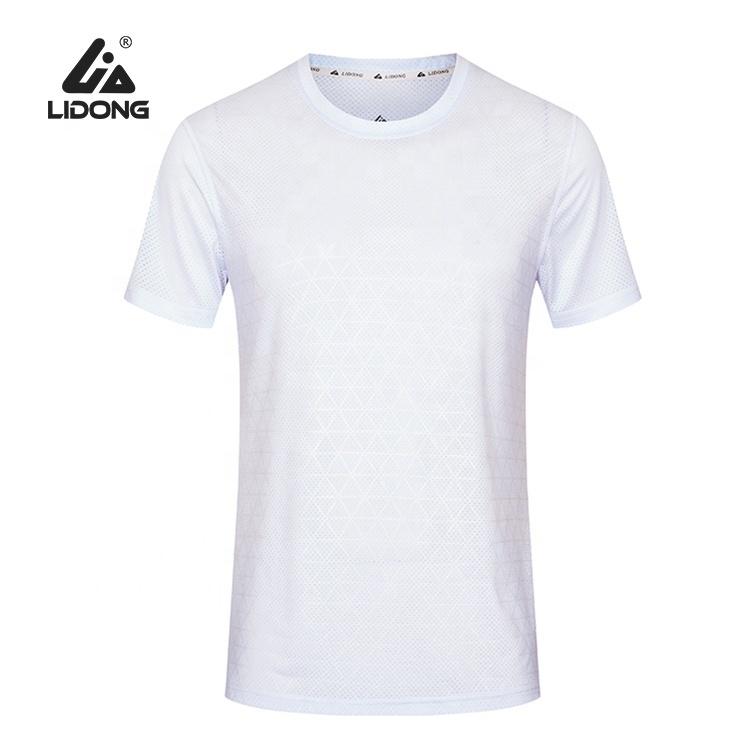 Blank Men And Women Round Neck T Shirt