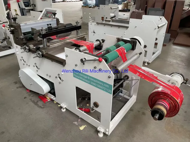 High Speed Shrink Sleeve Film Cutting Machine