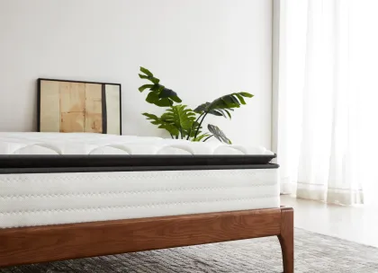 Natural Latex Foam Pocket Spring Mattress for Home
