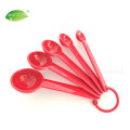 5 Piece Mini Plastic Measuring Spoons Set