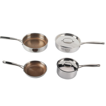 Tri-Ly Cookware Cooking Pans Saut Pan Pan