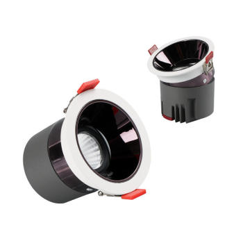 Modern Design 7W DOB Plastic Embedded Recessed LED Downlight for Home, Office, and Supermarket Decoration