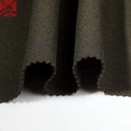 twill woven 100% wool fabric for overcoat