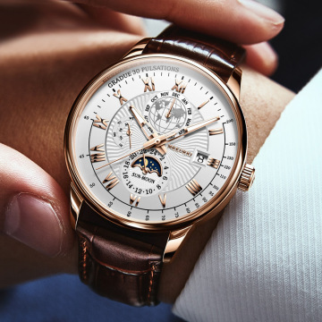 Wholesale Fashion Men's Luxury Casual Business Watch with Custom Logo