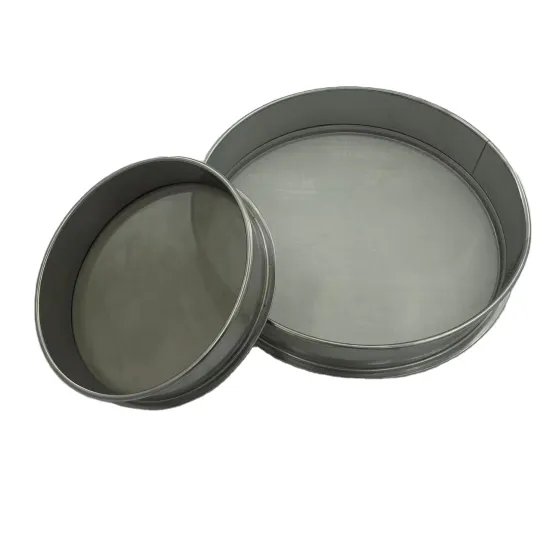 50-90 Micron Stainless Steel Mesh Testing Sieve for Lab Standards