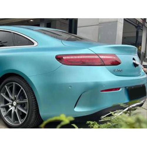 Satyn Metallic Lake Blue Car Wrap